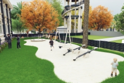 Akshara Green 3D Render 6